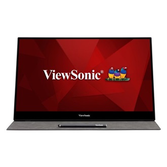 ViewSonic TD1655 Portable 15.6" touchscreen IPS LED hordozható monitor fekete + tok