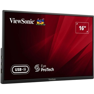 ViewSonic VA1650 15.6" IPS LED hordozható monitor fekete