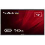 ViewSonic VA1650 15.6" IPS LED hordozható monitor fekete
