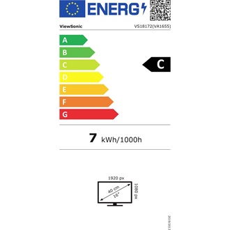ViewSonic VA1655 Portable 15.6" IPS LED hordozható monitor fekete