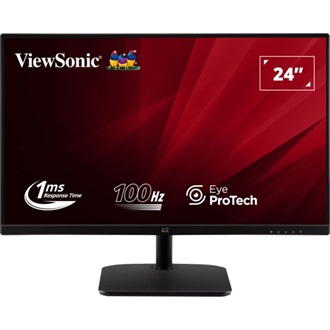 ViewSonic VA2432-H-2 23.8" IPS LED monitor fekete 100Hz