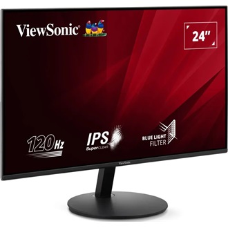 ViewSonic VA24E1-H 23.8" IPS LED monitor fekete 120Hz