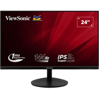 ViewSonic VA24E2-H 23.8" IPS LED monitor fekete 144Hz