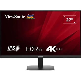 ViewSonic VA2708-4K-HD 27" IPS LED monitor fekete