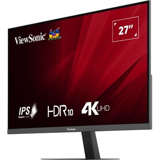 ViewSonic VA2708-4K-HD 27" IPS LED monitor fekete