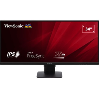 ViewSonic VA3456-mhdj 34.1" IPS LED monitor fekete 75Hz FreeSync