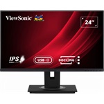 ViewSonic VG2456 23.8" IPS LED monitor fekete
