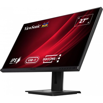 ViewSonic VG2756-2K 27" IPS LED monitor fekete