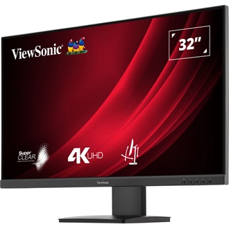 ViewSonic VG3208-4K 31.5" VA LED monitor fekete