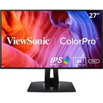 ViewSonic VP2768a-4K 27" IPS LED monitor fekete