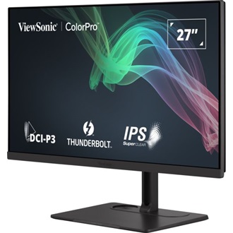 ViewSonic VP2776T-4K 27" IPS LED monitor fekete