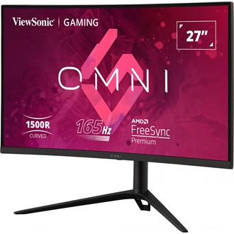 ViewSonic VX2718-PC-mhd 27" ívelt VA LED gaming monitor fekete 165Hz FreeSync Premium