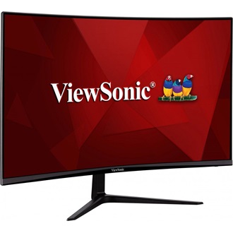 ViewSonic VX3218-PC-mhd 31.5" ívelt VA LED gaming monitor fekete 165Hz FreeSync Premium