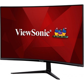 ViewSonic VX3218-PC-mhd 31.5" ívelt VA LED gaming monitor fekete 165Hz FreeSync Premium