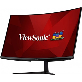 ViewSonic VX3218-PC-mhd 31.5" ívelt VA LED gaming monitor fekete 165Hz FreeSync Premium