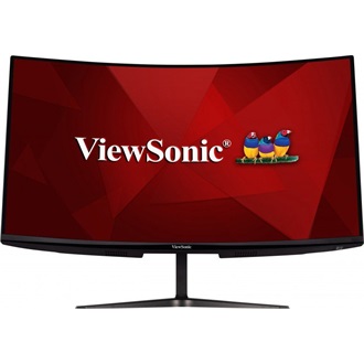 ViewSonic VX3218-PC-mhd 31.5" ívelt VA LED gaming monitor fekete 165Hz FreeSync Premium