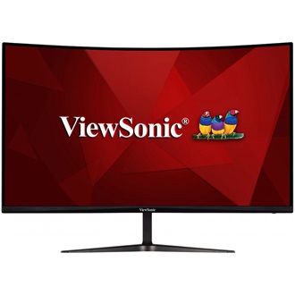ViewSonic VX3219-PC-MHD 31.5" ívelt VA LED gaming monitor fekete 165Hz