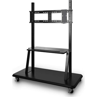 ViewSonic ViewBoard Rolling Trolley Cart Stand 55"-98" monitor gurulós tartó állvány fekete