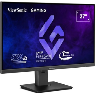 ViewSonic XG2737 27" IPS LED gaming monitor fekete 520Hz G-Sync / FreeSync Premium