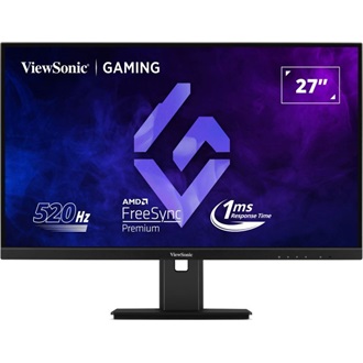 ViewSonic XG2737 27" IPS LED gaming monitor fekete 520Hz G-Sync / FreeSync Premium
