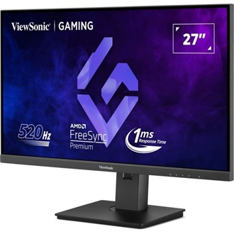 ViewSonic XG2737 27" IPS LED gaming monitor fekete 520Hz G-Sync / FreeSync Premium