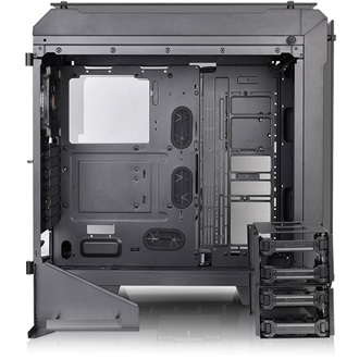 Thermaltake View 71 Tempered Glass RGB Edition táp nélküli ablakos Full Tower számítógépház fekete