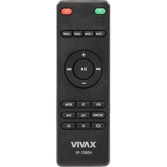 Vivax SP-7080H 2.1 hangprojektor fekete
