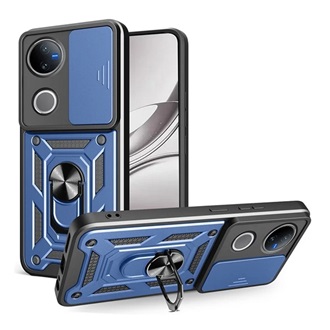 Vivo V50 GIGAPACK Defender szilikon telefonvédő ütésállóság, kameravédő, SÖTÉTKÉK