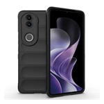 Vivo V50 GIGAPACK Szilikon telefonvédő ütésállóság, 3D, FEKETE