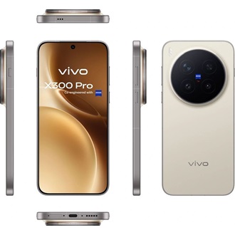 Vivo X300 Pro 512GB Dual SIM okostelefon barna (Dune Brown)