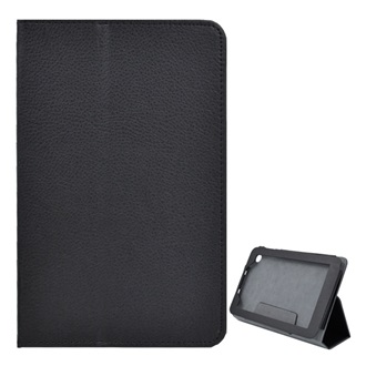 Vodafone Smart Tab III 7 Gigapack Tok álló, bőr hatású FLIP, prémium, FEKETE