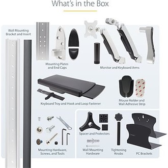 StarTech WALL MOUNT WORKSTATION DESKTOP PC WALL MOUNT-BRACKET