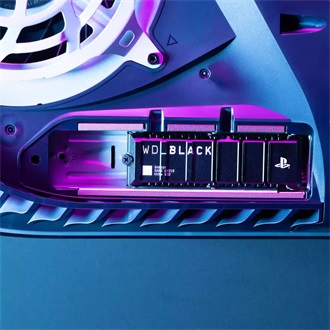 Western Digital WD_BLACK SN850P for PlayStation 5 4TB PCIe x4 (4.0) M.2 2280 SSD fekete