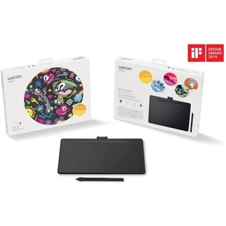 Wacom Intuos M digitalizáló rajztábla fekete