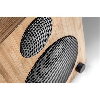 Wavemaster CUBE MINI NEO Bamboo 2.0 hangszóró barna-fa