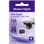 Western Digital 128GB Purple SC QD101 Ultra Endurance microSDXC memóriakártya BOX lila