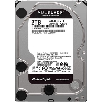 Western Digital Black 2TB 7200rpm 64MB SATA3 3,5" HDD