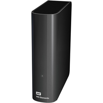 Western Digital Elements Desktop 14TB USB-A 3.0 3,5" külső HDD fekete