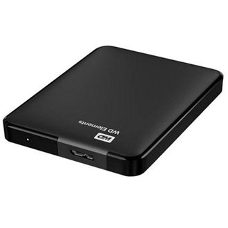 Western Digital Elements 1TB USB3.0 2,5" külső HDD fekete 