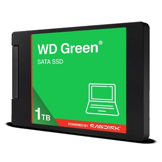 Western Digital Green 1TB SATA3 2,5" SSD fekete