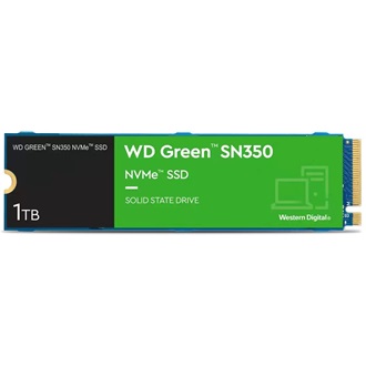 Western Digital Green SN350 1TB PCIe x4 (3.0) M.2 2280 SSD zöld