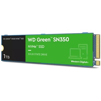 Western Digital Green SN350 1TB PCIe x4 (3.0) M.2 2280 SSD zöld