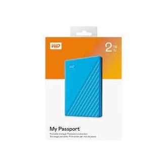 Western Digital My Passport 2TB USB3.2 Gen1 A 2,5" külső HDD kék