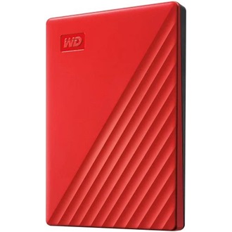 Western Digital My Passport 4TB USB3.2 Gen1 A 2,5" külső HDD piros