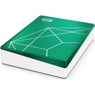 Western Digital My Passport Ultra 2TB USB-A/C 3.2 Gen1 2,5" külső SSD zöld-fehér (20th Anniversary Edition)
