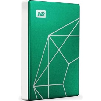 Western Digital My Passport Ultra 2TB USB-A/C 3.2 Gen1 2,5" külső SSD zöld-fehér (20th Anniversary Edition)