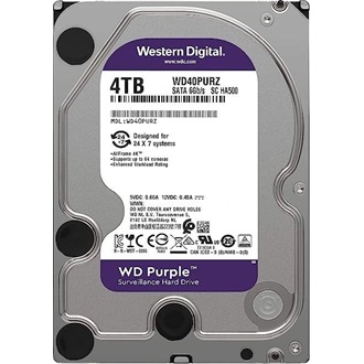 Western Digital Purple 4TB 128MB SATA3 3,5" HDD