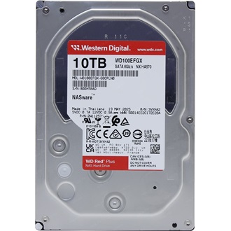 Western Digital Red Plus 10TB 7200rpm 512MB SATA3 3,5" HDD