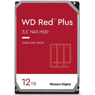 Western Digital Red Plus 12TB 7200rpm 512MB SATA3 3,5" HDD