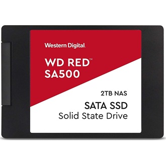 Western Digital Red SA500 2TB SATA3 2,5" SSD fekete